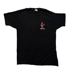 2001 Base Moi Erotic Horror Film Movie Promo Short Sleeve T-Shirt Black L